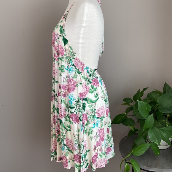 ⭐️⭐️PICK 5 for $20 Show Me Your MuMu Katy Halter Floral Dress Medium - Picture 5 of 10